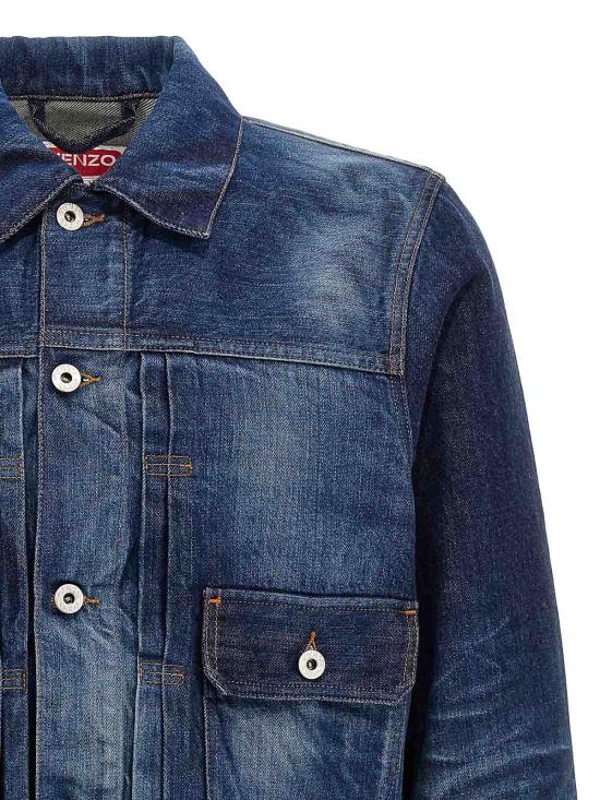  겐조 자켓 FF65DV3126I7DY Blue - KENZO