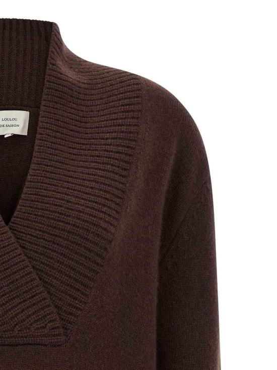  루루 스튜디오 가디건 MAKELABROWN Brown - LOULOU STUDIO