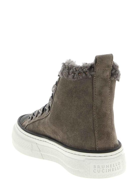  브루넬로 쿠치넬리 스니커즈 MZSFG3095C8212 Grey - BRUNELLO CUCINELLI