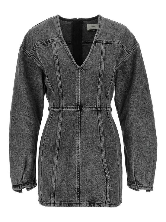 25FW 하이쿠레 미디 스커트 HEW08099DF119L0895 Grey