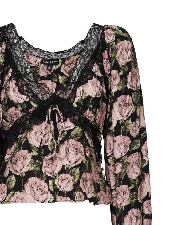 25FW 포러브앤레몬스 블라우스 CT2227BLACK Multicolour - FOR LOVE & LEMONS