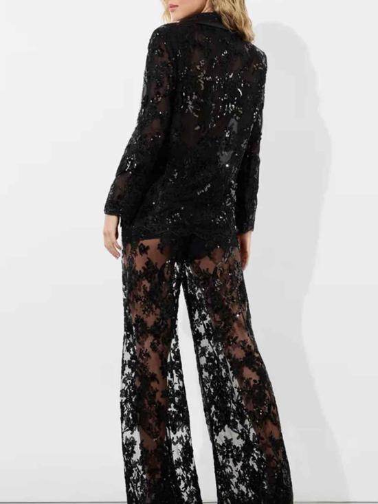 25FW 앨리스 앤 올리비아 수트 자켓 CC410D01209A001 Black - ALICE & OLIVIA