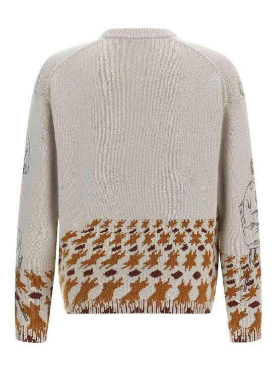  JW앤더슨 스웨터 KW1439YN0373943 Grey - JW ANDERSON