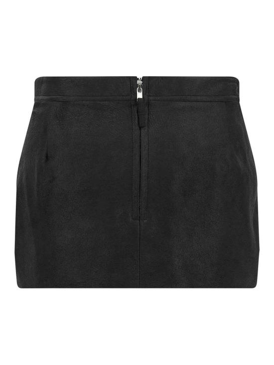  릭 오웬스 미디 스커트 RP02E4371LBA09 Black