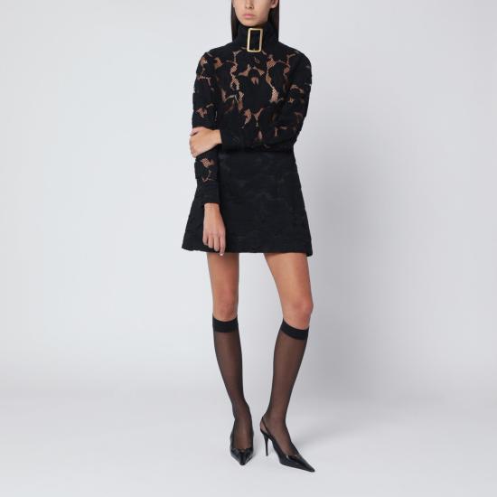 25FW 파투 미디 원피스 DR1930228CO Black