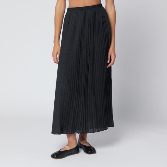25FW MKDT Studio 롱 스커트 25 4 135 3819PL Grey