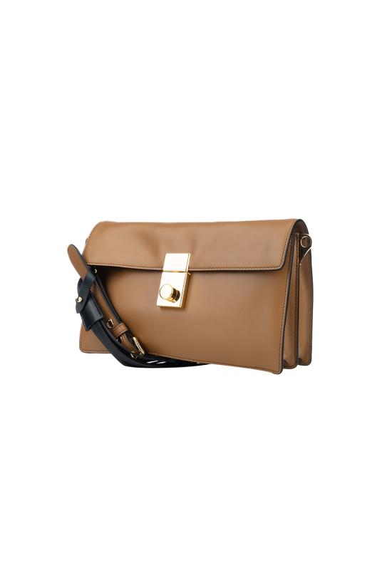 25FW 프라다 숄더백 1BD379VOO62C6A F02Z8 CARAMEL - PRADA