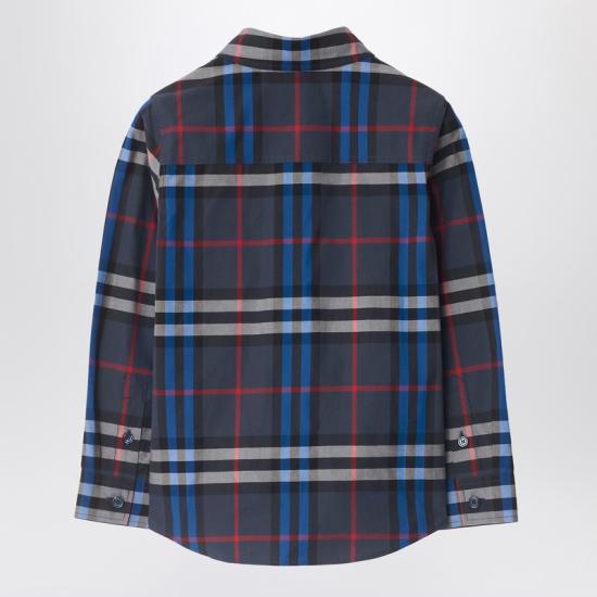 25FW [키즈] 버버리 셔츠 8109086159218 Grey - BURBERRY