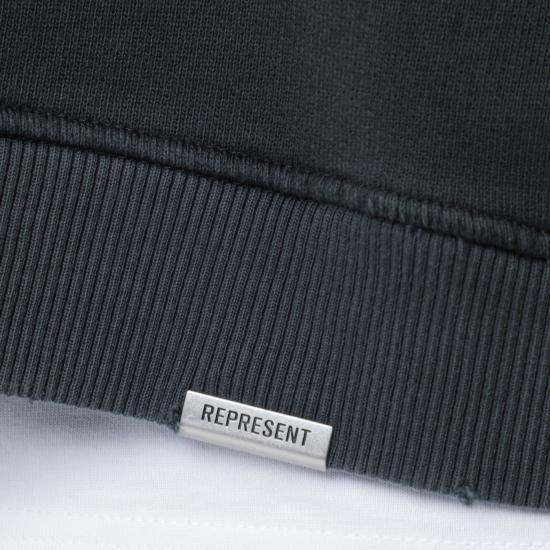 25FW 리프레젠트 긴팔 티셔츠 MLM100367CO Black - REPRESENT