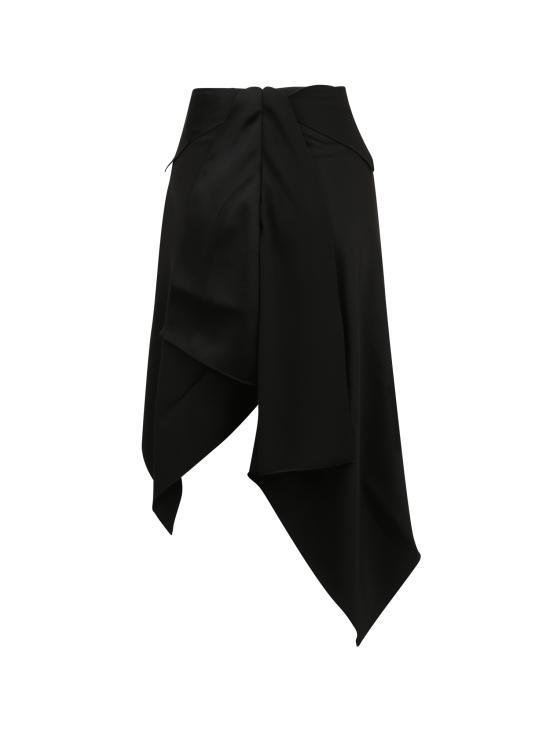  지방시 미디 스커트 BW40JG 10F4 001 Black - GIVENCHY