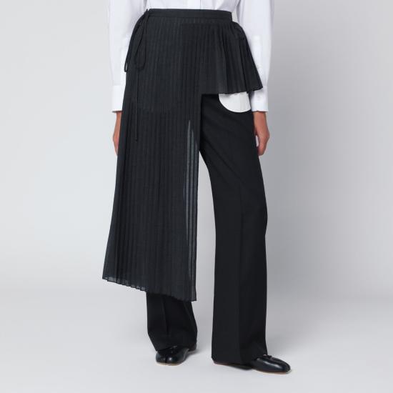 25FW MKDT Studio 롱 스커트 25 4 086 3819PL Grey