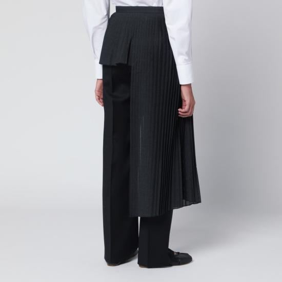 25FW MKDT Studio 롱 스커트 25 4 086 3819PL Grey - MKDT STUDIO