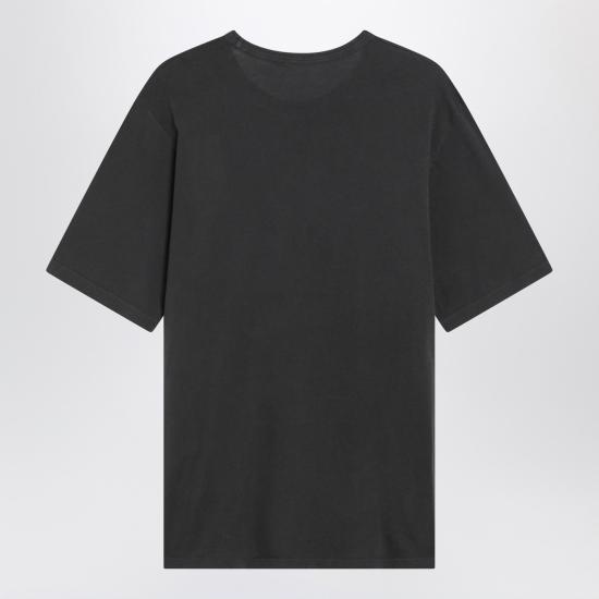 25FW 생로랑 반팔 티셔츠 818535YBHD2 Black - SAINT LAURENT