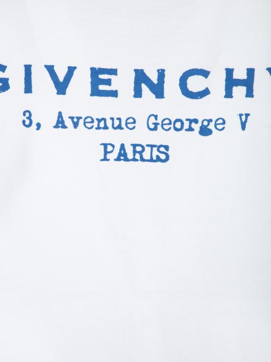 26FW 지방시 반팔 티셔츠 BM71NK 3YRJ 100 White - GIVENCHY