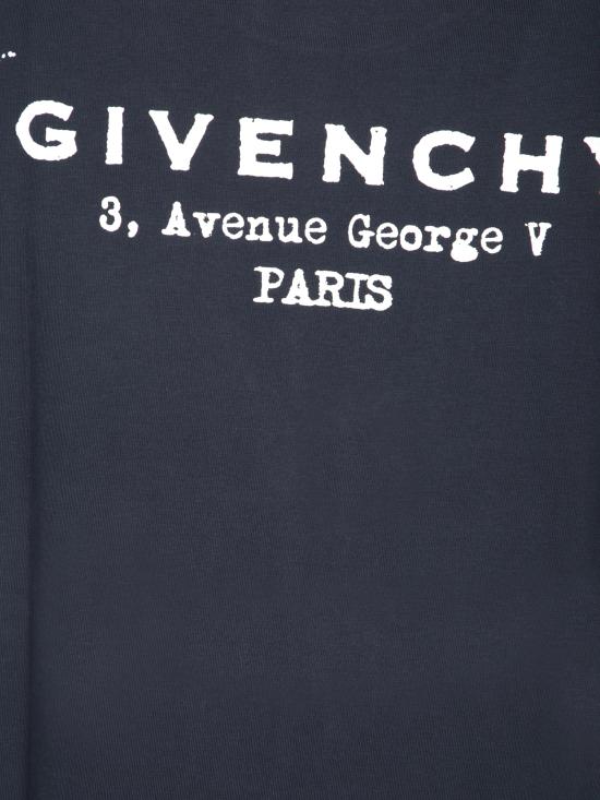 26FW 지방시 반팔 티셔츠 BM71NK 3YRJ 499 Blue - GIVENCHY