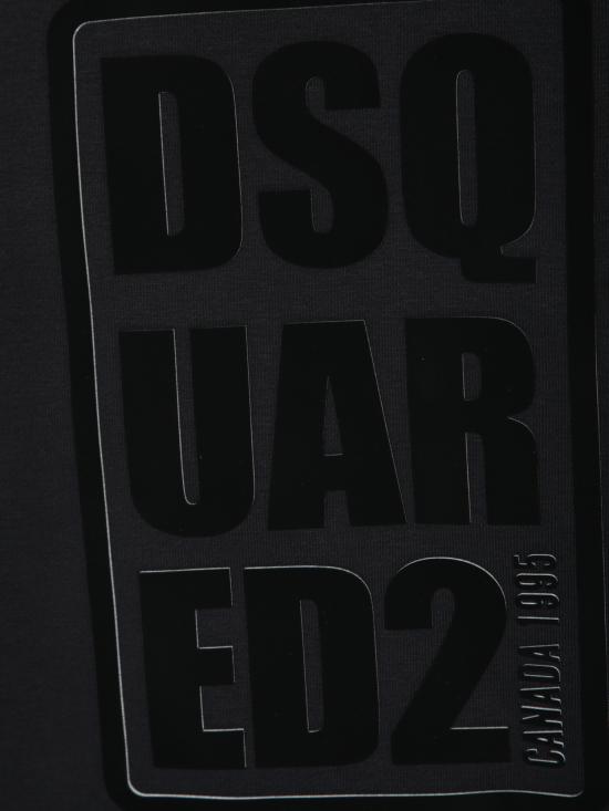 26FW 디스퀘어드2 반팔 티셔츠 S74GU0892 D25006 900 Black - DSQUARED2