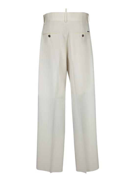 26FW 디스퀘어드2 스트레이트 팬츠 S75KB0519 S78136 101 White - DSQUARED2