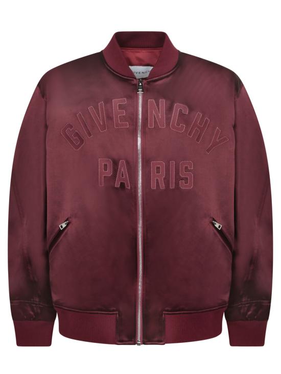 26FW 지방시 봄버 자켓 BM01E0 1610 604 Bordeaux