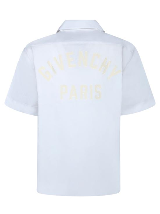 26FW 지방시 셔츠 BM616J 15H7 100 White - GIVENCHY