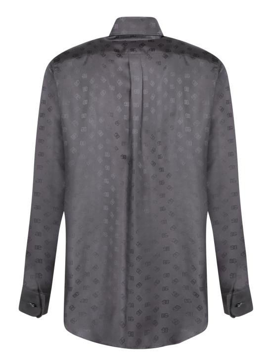 26FW 돌체앤가바나 긴팔 셔츠 G5MM4T FJ1JY N9833 Grey - DOLCE & GABBANA