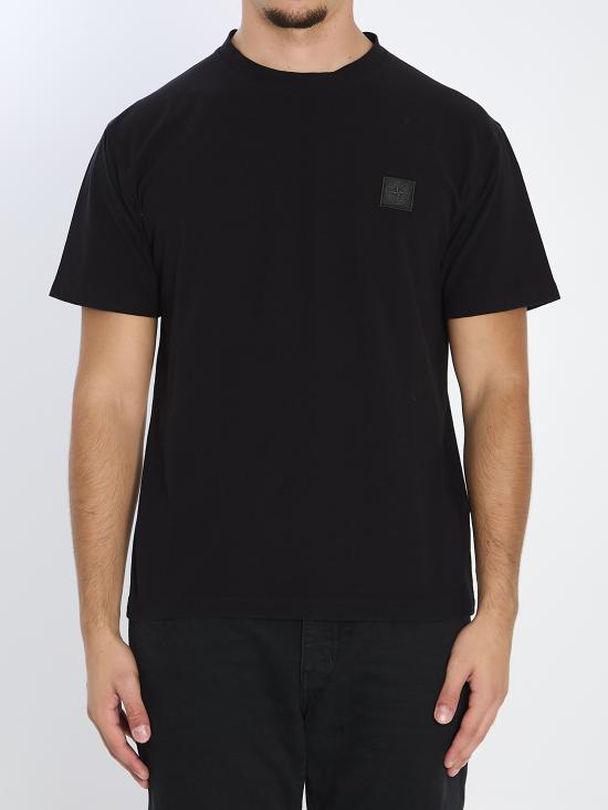 25FW 스톤 아일랜드 반팔 티셔츠 K2S152100034 BLACK