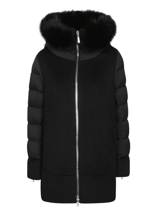 26FW 무레르 프레시아 LE 쇼트 트라페즈 라인 코트 FRESIA LE NERO Black