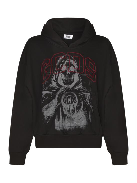 25FW 지씨디에스 긴팔 티셔츠 B2CM1907JE7 99 Black