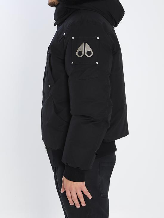 25FW 무스너클 오리지널 벨라스틱 네오시어 봄버 자켓  M35MB000S BLACK - MOOSE KNUCKLES