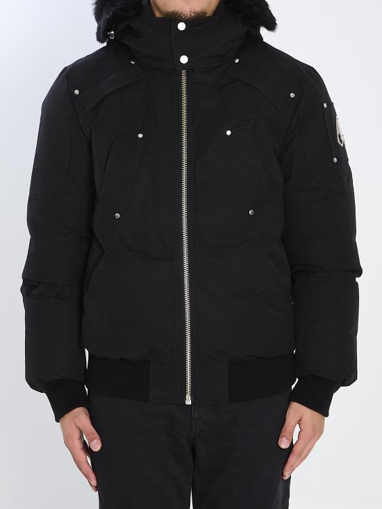 25FW 무스너클 오리지널 벨라스틱 네오시어 봄버 자켓  M35MB000S BLACK