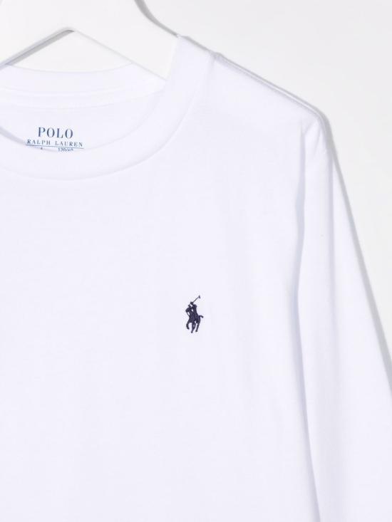 25FW [키즈] 폴로 랄프로렌 티셔츠 322843804 004WHITE - POLO RALPH LAUREN