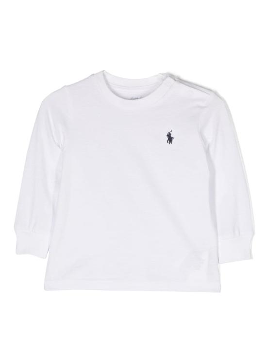 25FW [키즈] 폴로 랄프로렌 티셔츠 320843804 004WHITE