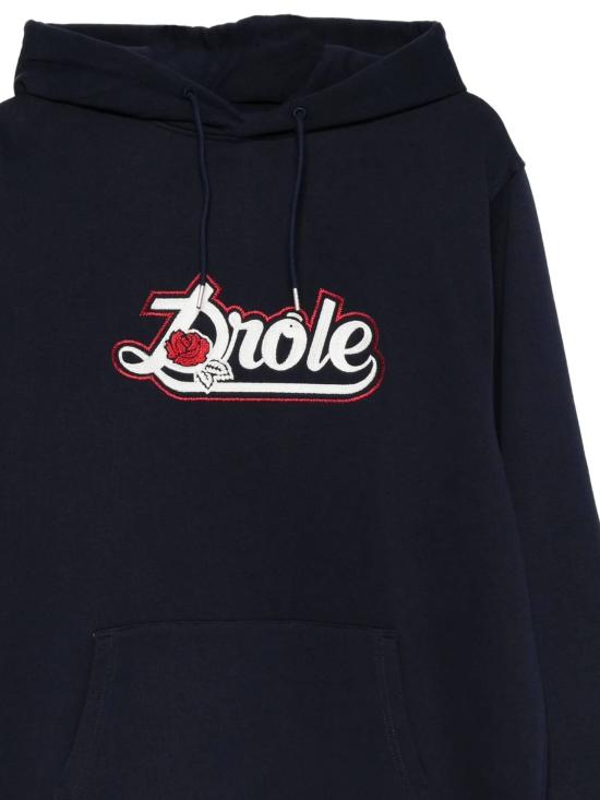 25FW 드롤드무슈 긴팔 티셔츠 IHO189CO127 NY Blue - DROLE DE MONSIEUR