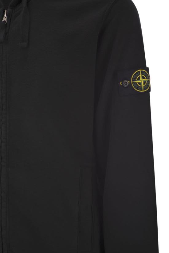 25FW 스톤 아일랜드 후드 티셔츠 K2S156100067S0A20V0029 BLACK DOM - STONE ISLAND
