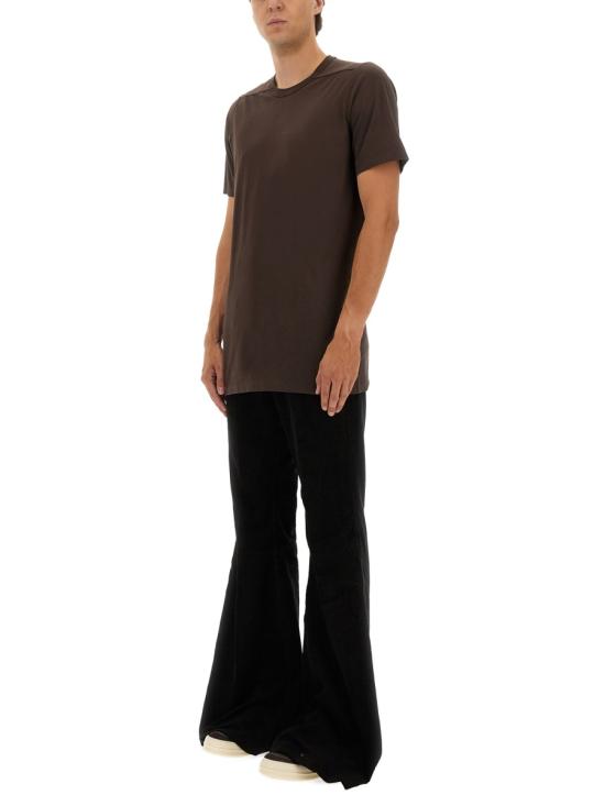 25FW 릭 오웬스 반팔 티셔츠 RU02E1264 JA78 BROWN - RICK OWENS