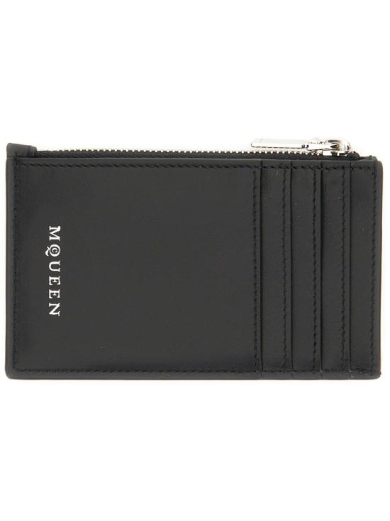25FW 알렉산더 맥퀸 남성지갑 836146 1AAVB1064 BLACK - ALEXANDER MCQUEEN