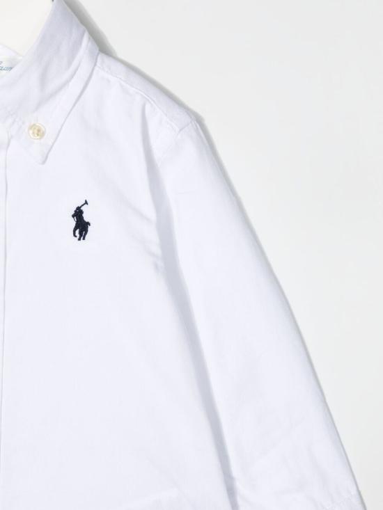 25FW [키즈] 폴로 랄프로렌 셔츠 320819238 001WHITE - POLO RALPH LAUREN