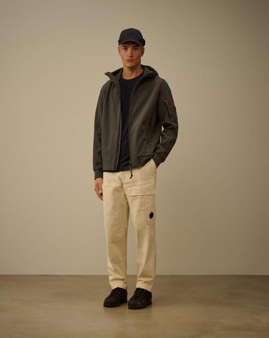 25FW 씨피 컴퍼니 셔츠 19CMTS103A005100W 888 Total eclipse - C.P. COMPANY