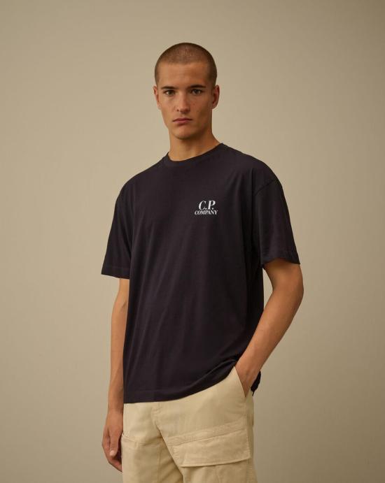 25FW 씨피 컴퍼니 셔츠 19CMTS103A005100W 888 Total eclipse - C.P. COMPANY