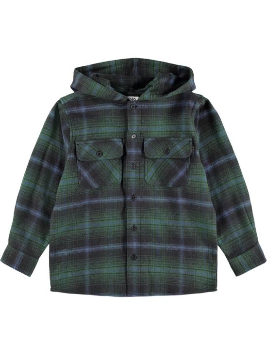 25FW [키즈] 몰로 셔츠 1W25C201 5543 GALAY CHECK