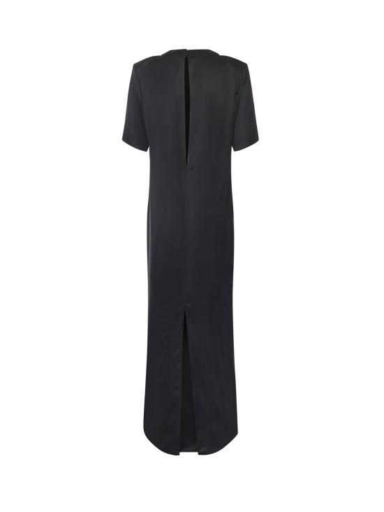 25FW 나인 미니츠 미디 원피스 26FWNAB 0001 Black - NINEMINUTES