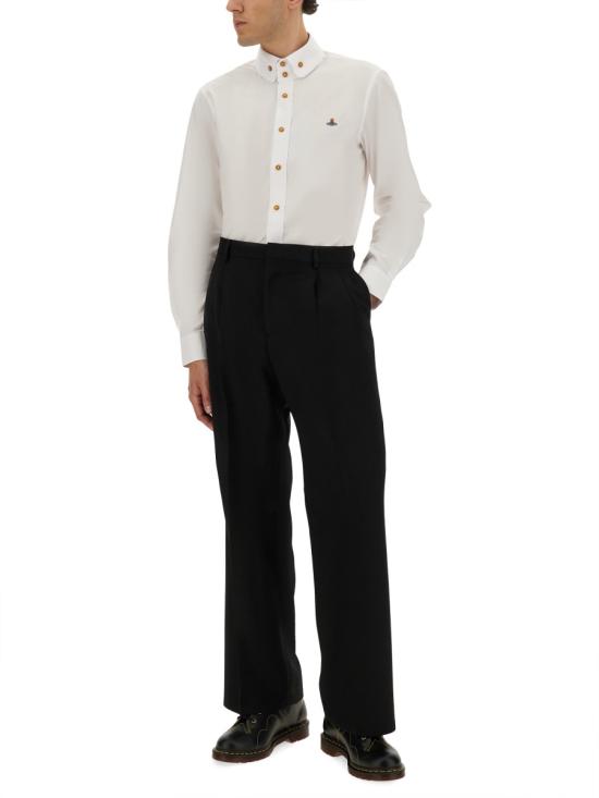 25FW 비비안웨스트우드 긴팔 셔츠 24010005 W009Q BSA401 WHITE - VIVIENNE WESTWOOD