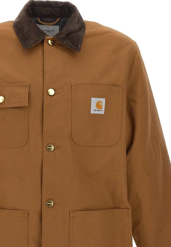 25FW 칼하트 WIP 자켓 I015261 00S01 Brown - CARHARTT WIP