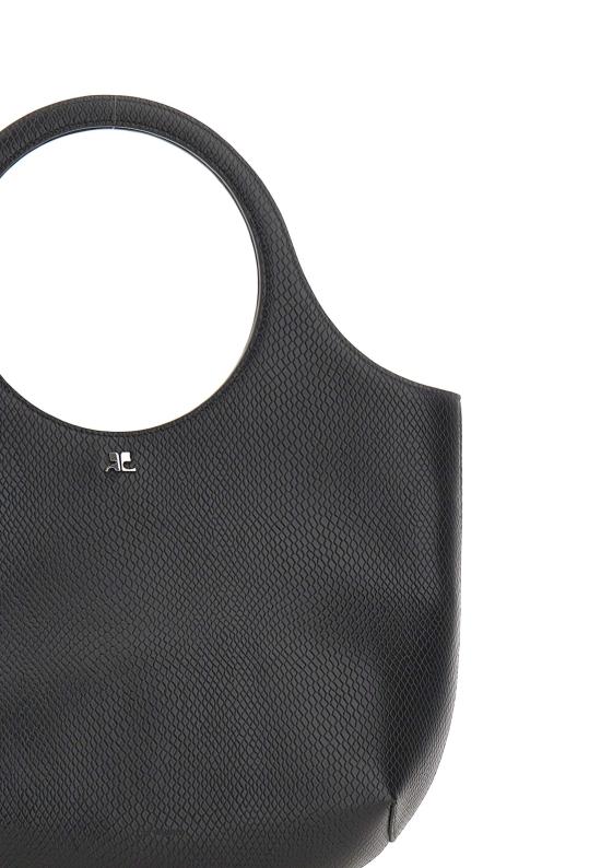 25FW 쿠레쥬 토트백 325GSA116CV0045 BLACK - COURREGES