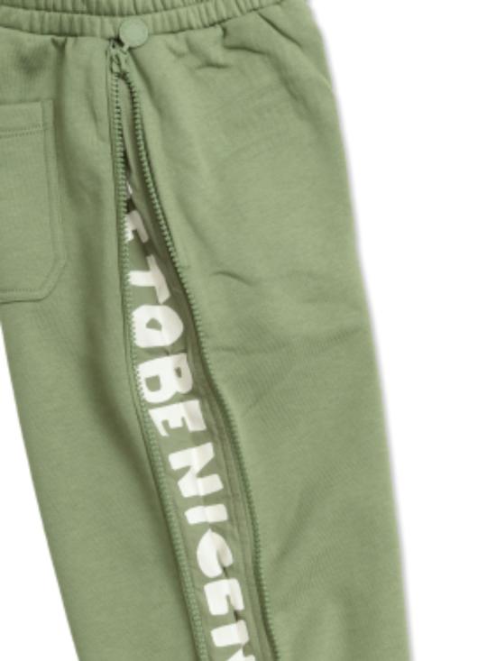 25FW [키즈] 스텔라 맥카트니 트레이닝/조거 팬츠 TX6R00 Z0409 727 GREEN - STELLA MCCARTNEY