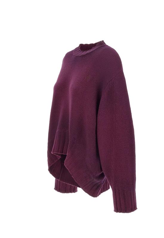 25FW 디 아티코 스웨터 251WCK00126 KWS008SP114 PURPLE - THE ATTICO