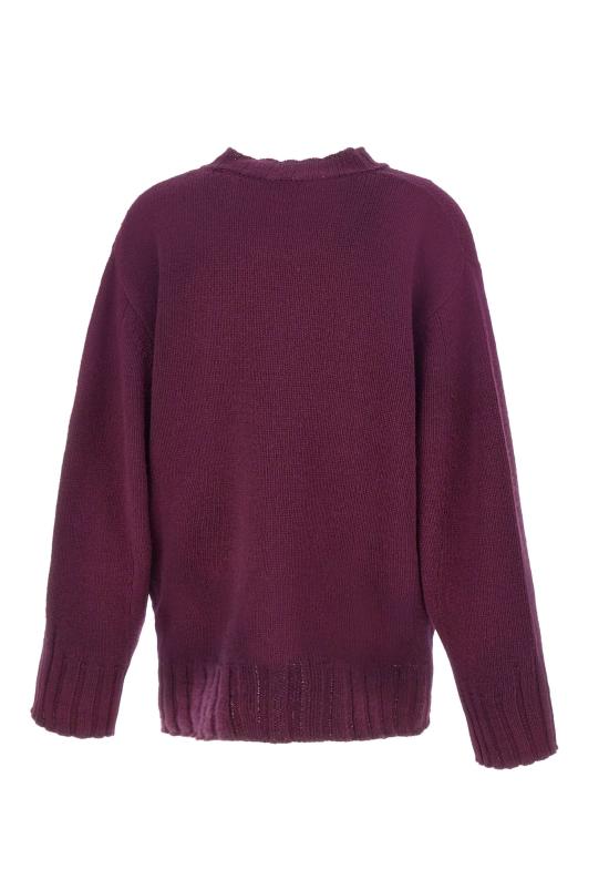 25FW 디 아티코 스웨터 251WCK00126 KWS008SP114 PURPLE - THE ATTICO