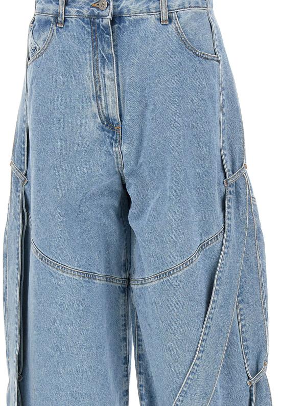 25FW 디 아티코 데님 팬츠 251WCP00279 DDD085AA024 Blue - THE ATTICO