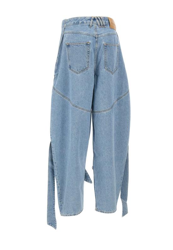 25FW 디 아티코 데님 팬츠 251WCP00279 DDD085AA024 Blue - THE ATTICO