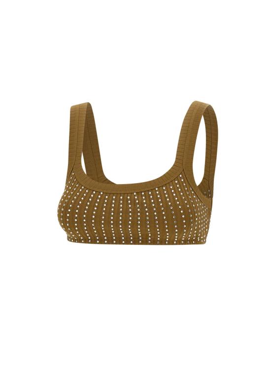 25FW 디 아티코 민소매 티셔츠 251WCL00006 JJJ051TR081 Green