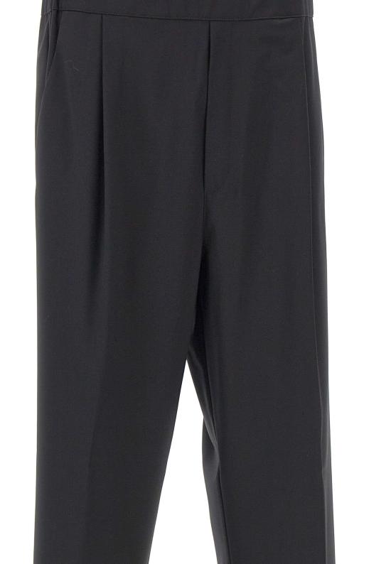 25FW 라니우스 스트레이트 팬츠 F5LAMAKT124 110 Black - LANEUS